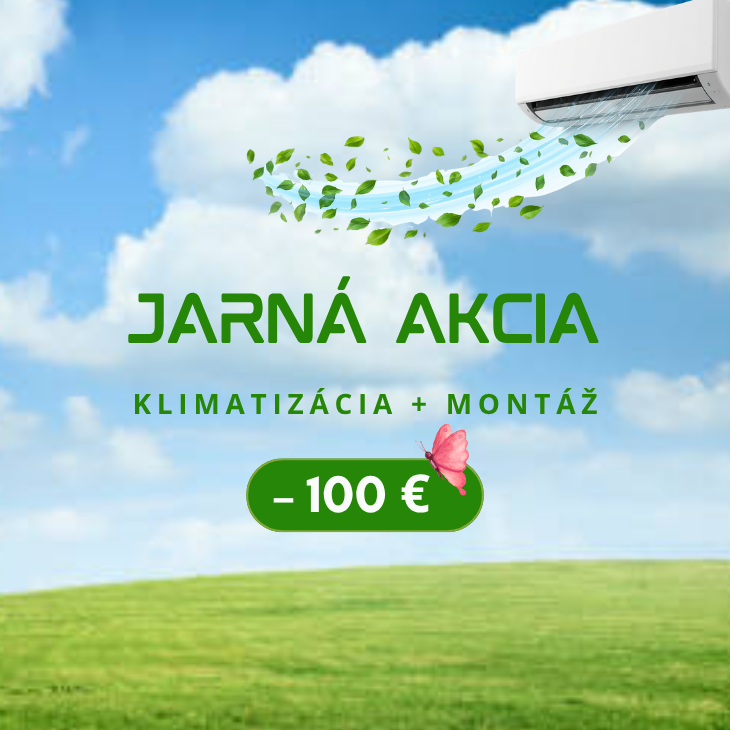 Klimatizácia jar zľava 2026